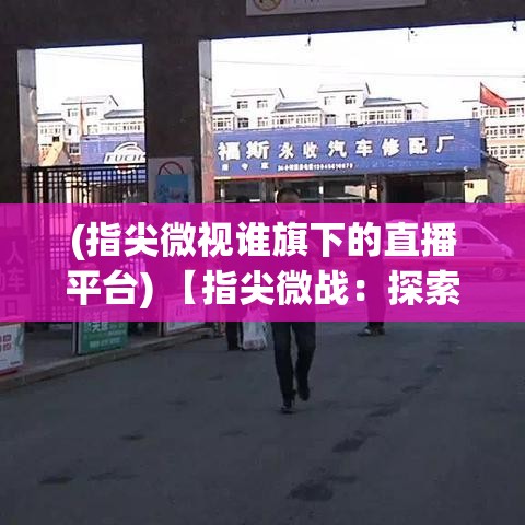 (指尖微视谁旗下的直播平台) 【指尖微战：探索指上弹兵如何改变现代战术的深度分析】——新战术革新篇